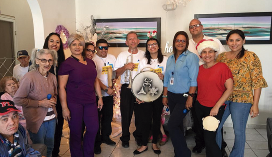 Christmas 2018 @ elderly homes