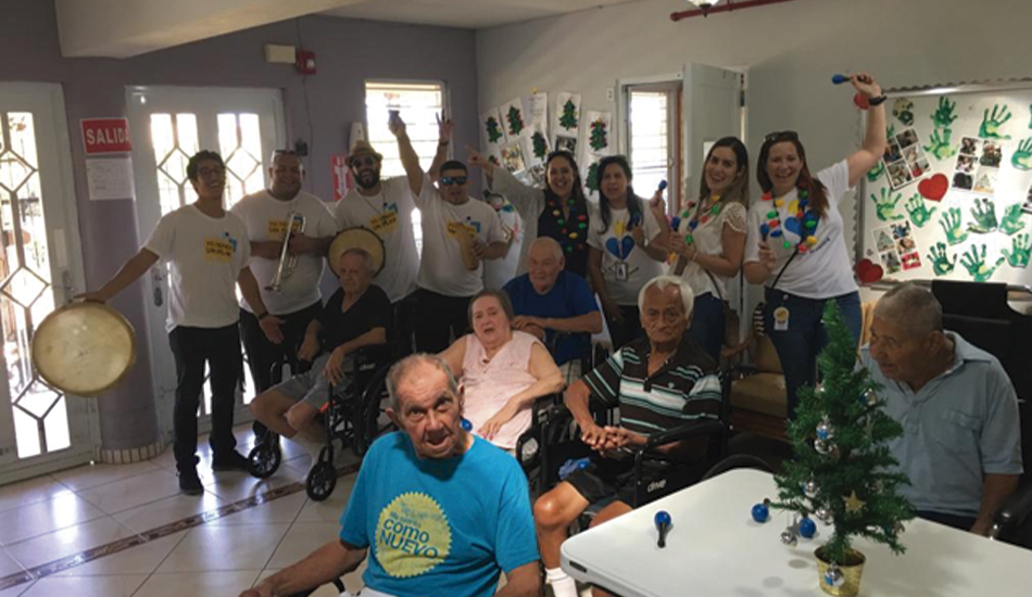 Christmas 2018 @ elderly homes