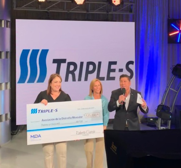 Employees donate $35,000 to the MDA