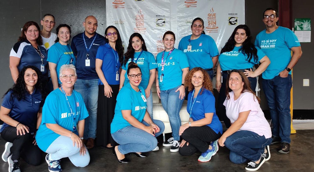 Volunteers help mitigate food insecurity
