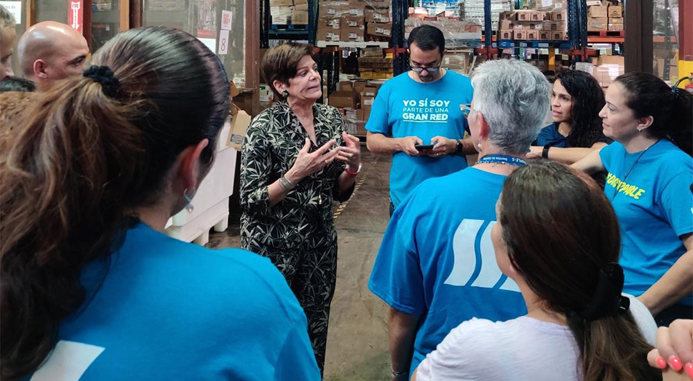 Volunteers help mitigate food insecurity