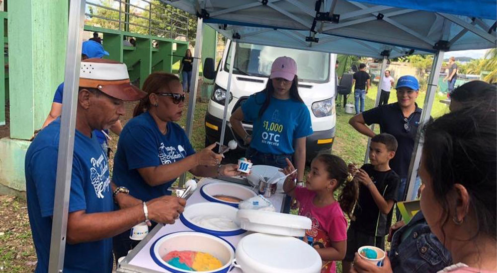 Our people supporting the south for emotional and medical aid, provisions and entertainment
