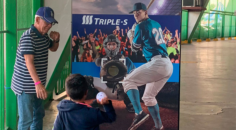 Cancer ponched at the ball park