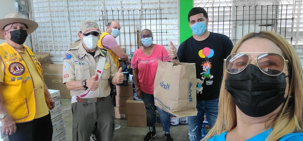 A $20,000 donation for emergency relief