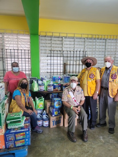 A $20,000 donation for emergency relief
